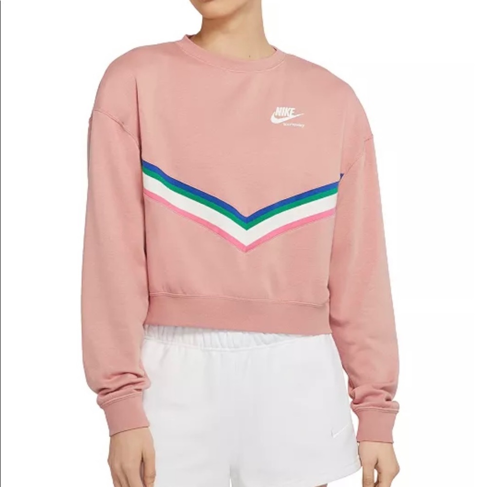 Nike sportswear fleece pink